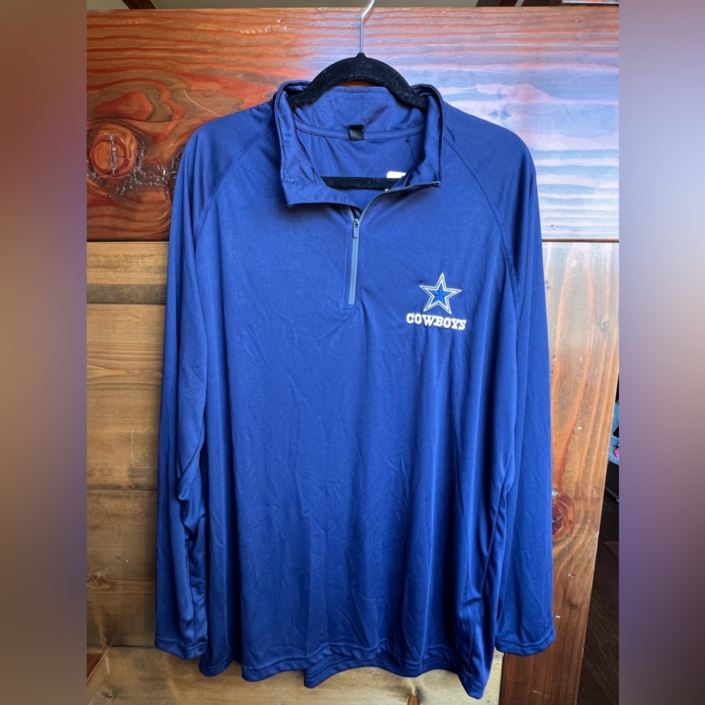 NWT Dallas Cowboys Dunbrooke Quarter-Zip